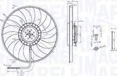 Magneti Marelli 069422848010 - Ventilators, Motora dzesēšanas sistēma adetalas.lv