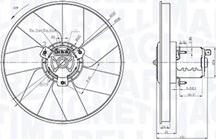 Magneti Marelli 069422885010 - Ventilators, Motora dzesēšanas sistēma adetalas.lv