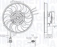 Magneti Marelli 069422888010 - Ventilators, Motora dzesēšanas sistēma adetalas.lv