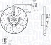 Magneti Marelli 069422876010 - Ventilators, Motora dzesēšanas sistēma adetalas.lv