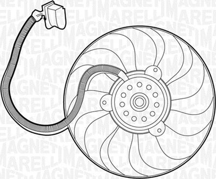 Magneti Marelli 069422261010 - Ventilators, Motora dzesēšanas sistēma adetalas.lv