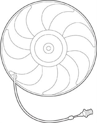 Magneti Marelli 069422229010 - Ventilators, Motora dzesēšanas sistēma adetalas.lv