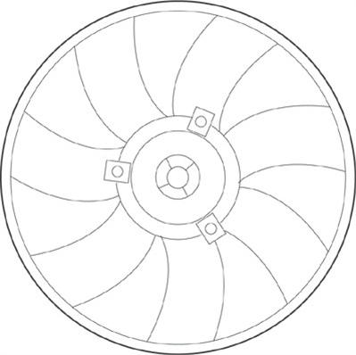 Magneti Marelli 069422228010 - Ventilators, Motora dzesēšanas sistēma adetalas.lv