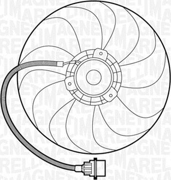 Magneti Marelli 069422272010 - Ventilators, Motora dzesēšanas sistēma adetalas.lv