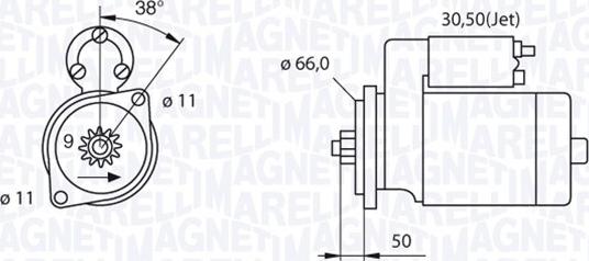 Magneti Marelli 063521240220 - Starteris adetalas.lv