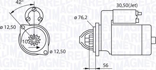 Magneti Marelli 063521250420 - Starteris adetalas.lv