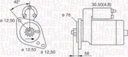 Magneti Marelli 063521230120 - Starteris adetalas.lv