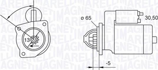 Magneti Marelli 063523623010 - Starteris adetalas.lv