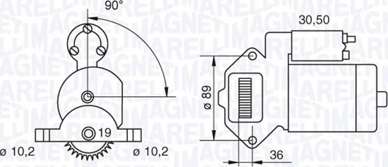 Magneti Marelli 063187051010 - Starteris adetalas.lv