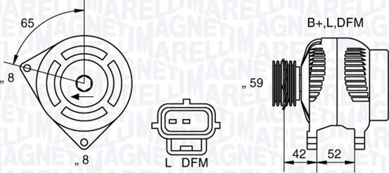 Magneti Marelli 063341758010 - Ģenerators adetalas.lv