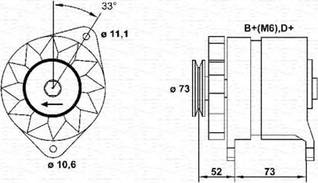 Magneti Marelli 063 32 102 301 0 - Ģenerators adetalas.lv