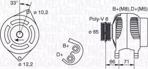 Magneti Marelli 063321391010 - Ģenerators adetalas.lv