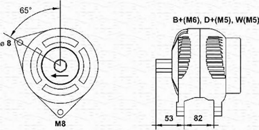 Magneti Marelli 063377464010 - Ģenerators adetalas.lv