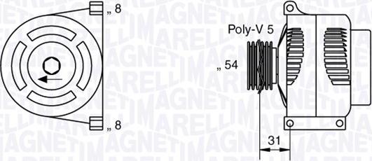 Magneti Marelli 063377426010 - Ģenerators adetalas.lv