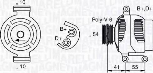 Magneti Marelli 063377025010 - Ģenerators adetalas.lv