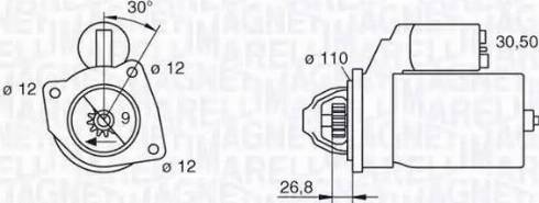 Magneti Marelli 063216896010 - Starteris adetalas.lv