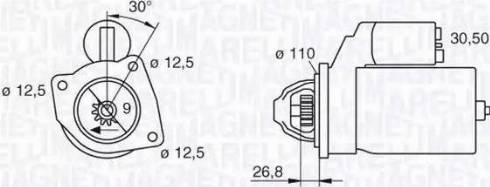 Magneti Marelli 063216741010 - Starteris adetalas.lv