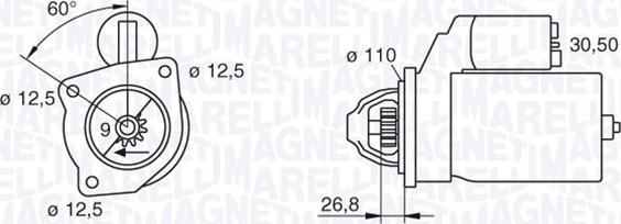 Magneti Marelli 063216731010 - Starteris adetalas.lv