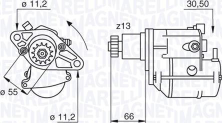 Magneti Marelli 063280053010 - Starteris adetalas.lv