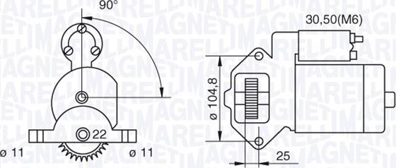 Magneti Marelli 063280032010 - Starteris adetalas.lv