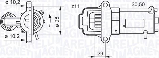 Magneti Marelli 063280023010 - Starteris adetalas.lv