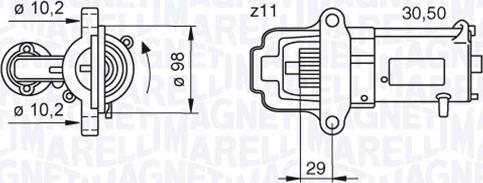 Magneti Marelli 063280027010 - Starteris adetalas.lv