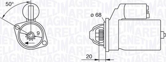 Magneti Marelli 063226801010 - Starteris adetalas.lv