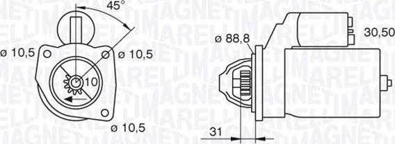 Magneti Marelli 063227486010 - Starteris adetalas.lv