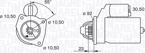 Magneti Marelli 063227569010 - Starteris adetalas.lv