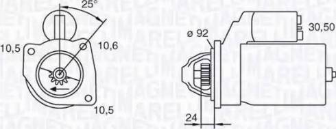 Magneti Marelli 063227501010 - Starteris adetalas.lv