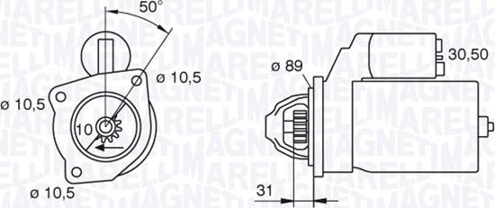 Magneti Marelli 063227602010 - Starteris adetalas.lv