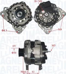 Magneti Marelli 063735695010 - Ģenerators adetalas.lv