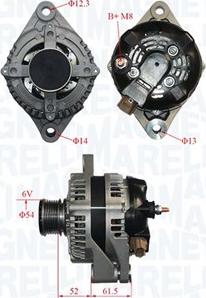 Magneti Marelli 063735679010 - Ģenerators adetalas.lv