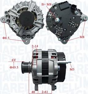 Magneti Marelli 063736195010 - Ģenerators adetalas.lv