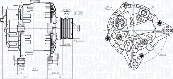 Magneti Marelli 063736363010 - Ģenerators adetalas.lv