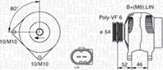 Magneti Marelli 063730031010 - Ģenerators adetalas.lv