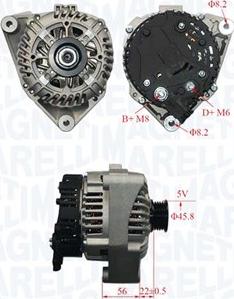 Magneti Marelli 063730845010 - Ģenerators adetalas.lv