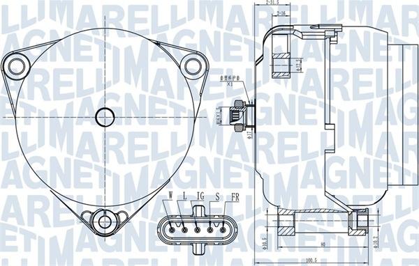 Magneti Marelli 063731997010 - Ģenerators adetalas.lv