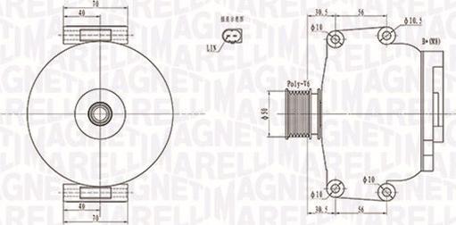 Magneti Marelli 063731908010 - Ģenerators adetalas.lv