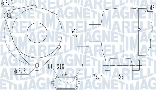 Magneti Marelli 063731989010 - Ģenerators adetalas.lv