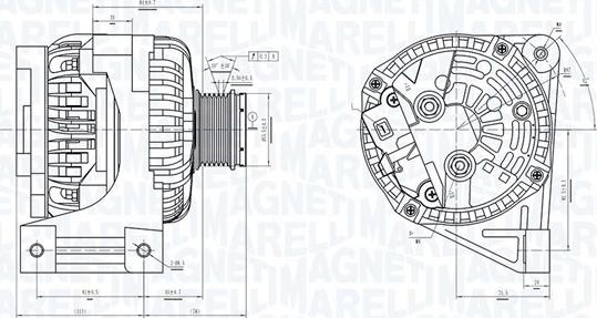 Magneti Marelli 063731439010 - Ģenerators adetalas.lv