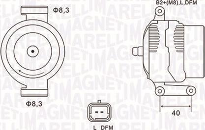 Magneti Marelli 063731470010 - Ģenerators adetalas.lv