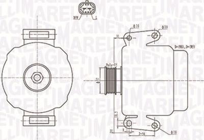 Magneti Marelli 063731592010 - Ģenerators adetalas.lv