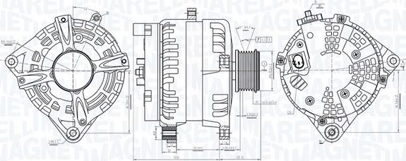 Magneti Marelli 063731513010 - Ģenerators adetalas.lv