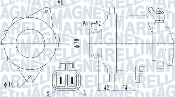 Magneti Marelli 063731533010 - Ģenerators adetalas.lv