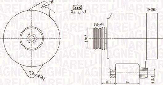 Magneti Marelli 063731522010 - Ģenerators adetalas.lv