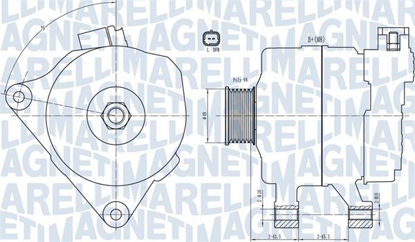 Magneti Marelli 063731687010 - Ģenerators adetalas.lv