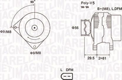 Magneti Marelli 063731678010 - Ģenerators adetalas.lv