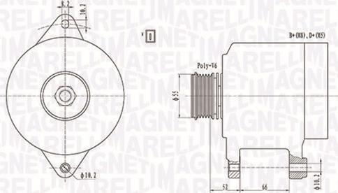 Magneti Marelli 063731157010 - Ģenerators adetalas.lv