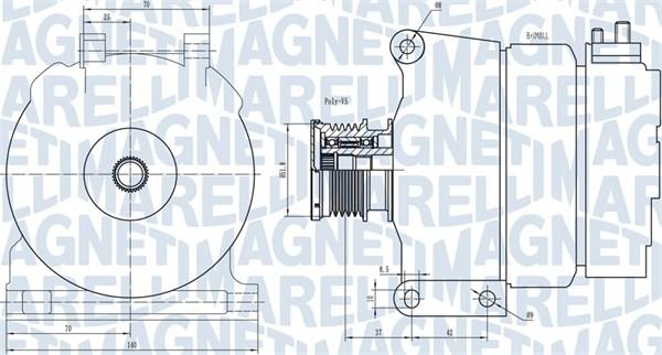 Magneti Marelli 063731390010 - Ģenerators adetalas.lv